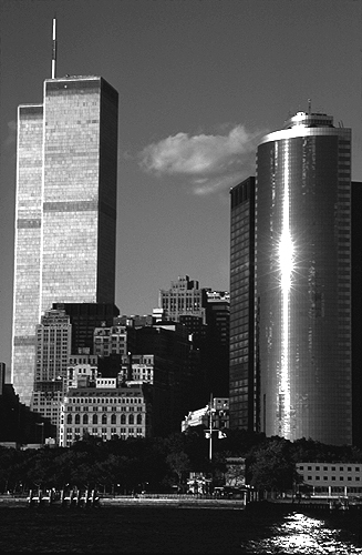 [Twin Towers and 17 State Street - bw_wtc58109916.jpg - 110461 Bytes]