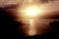 [Sunrise at Rangikapiti Pa]